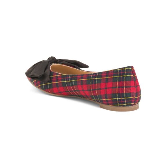 JACK ROGERS Plaid Debra Plaid Ballet Flats - Picture 2 of 2